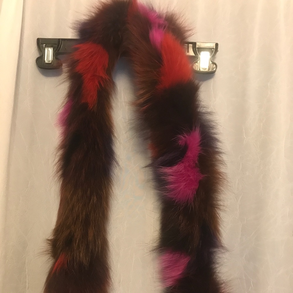 Fox collar neck wrap